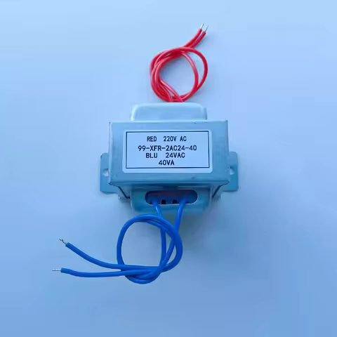 99-XFR-2AC24-40 Transformer 40VA 220V to 24V AC Air Conditioning Refrigerator Main Power Supply
