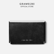 GRAMS28 108 Snowflake Leather Cardholder