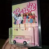 Custom Card Barbie Austin Mini Cooper Pink Mbx Matchbox Diecast Old School Bday Gift Unique Gift Gif