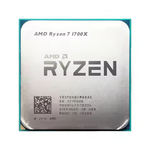 AMD Ryzen 7 1700X Desktop CPU Processor 8 Cores 16 Threads 3.4GHz for Office Gaming PC Build