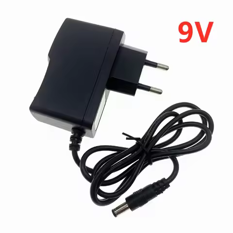 AC 100-240V DC 9V 0.5A 1A 2A Electric Guitar Stompbox Power Supply Adapter charger 9 V Volt For Guit