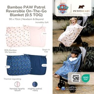 Giggles - PAW Patrol X Petit Beary 0.5 TOG Bamboo On The Go Blanket | Nursing Blanket stroller