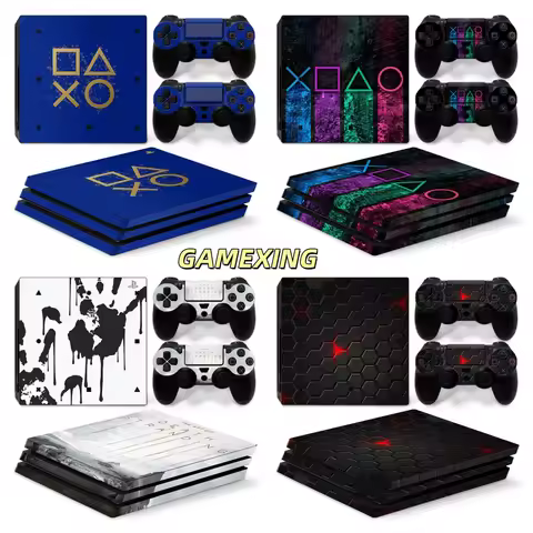 Skin Sticker Wrap for PS4 Pro Decal Vinyl for PS4 Pro Game Accessories Protective Cover for PS4 Pro 