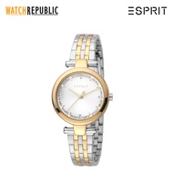 Esprit Gold Two Tone Stainless Steel Watch For Women EES1L203M0095