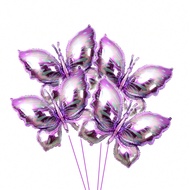3 PCS Butterfly Balloons Decoration For Garden Butterfly Themed Party Wedding Shower Birthday Party,