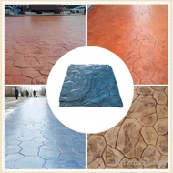 [ShiwakibcMY] Concrete Stamping Tool Concrete Texture Mat for Patio Courtyard Decorative