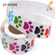 LIAOYING 500 pcs Dog  Sticker, 1 Inch Dog  Puppy Pet Dog  Sticker, Beautiful Colorful/Black Pet Dog 