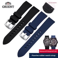 19/20/21/22/24mm Rubber Watch Band for Orient Double Lion Watch Accessories Silicone Waterproof Watc