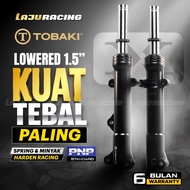 TOBAKI-X Fork PRO Lowered 1.5 | LC135 4S V8 Fi Tambah Tebal LC 135 5S Y15ZR Y15 Y16ZR Y16 ABS NVX155