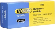 Tacwise 0396 18G/ 25mm Nails for Nail Gun (Box of 5000)