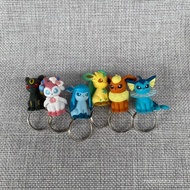 Hot-Selling Bulk Pokémon Ring Capsule Toy  Pokémon Eevee Family Figurine Fire Eevee Z82R