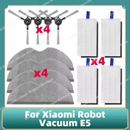 Xiaomi Robot Vacuum E5 / C108 Robot Vacuum Cleaner Accessories Side Brush Heap Filter Mop Cloth Spar