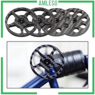 [Amleso] Lightweight Folding bike Wheels Transportation Walking Auxiliary Wheels for Travel Accessories