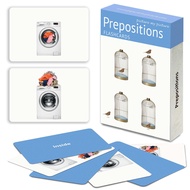 Preposition Flash Cards | 40 Language Builder Picture Cards | Picture Cards for Speech Therapy | SLP