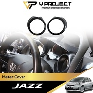 Honda Jazz Fit GE GE8 GG 2nd Meter Carbon Cover Frame Trim 2008-2014 Jazz GE V Project Car Accessori