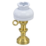 Dollhouse Table Lamp 1/12 Scale Retro Decorative Miniature Light for 3 Years Old Above