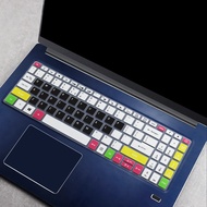 Silicone Keyboard Cover for Acer Aspire 3 15.6inch A315-34 A315-35 Computer Keyboard Protective Film