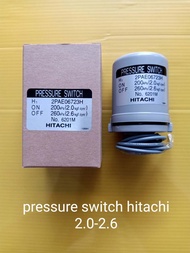 Pressure switch ฮิตาชิ 2.0-2.6 Hitachi แท้ อะไหล่ ปั้มน้ำ ปั๊มน้ำ water pump อุปกรณ์เสริม อะไหล่ปั๊มน้ำ อะไหล่ปั้มน้ำ