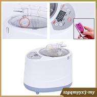 [ 1500W Sauna Steamer Pot Portable Sauna Steamer Pot Timer Display Sauna Steam Engine SPA Machine fo