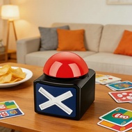 Family Game Night Quiz Show Buzzer Button with Sound & Flashing Light