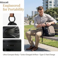 KISSCAT Pocket Fan, USB Charging Lightweight Bladeless Fan, Cooling Fan Pocket Size Compact Design P
