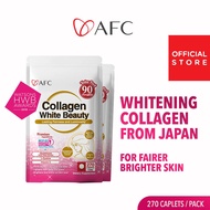 [2 Packs] AFC Collagen White Beauty with Glutathione for Skin Whitening Fair &amp; Bright Complexion - For Dark Spots Scars