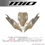 Jdm MIO SPORTY TRANSPARENT STICKER