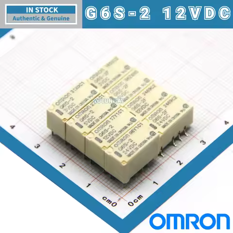 OMRON Signal Relay G6S-2F-Y Original Authentic New 8 Pin Relay 2-5VDC 12VDC 24VDC 3VDC 4.5VDC DC5V f