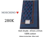 Khăn hiệu MOSCHINO hàng si Nhật