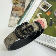GUCCI 雙G 3CM 皮帶