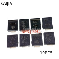 5-10PCS diode in stock SMCJ10A GDX SMCJ10CA BDX SMCJ11A GDZ SMCJ11CA BDZ SMCJ12A GEE SMCJ12CA BEE SM
