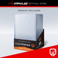 ClearEdge Premium TCG Toploader Card Sleeves (25/pcs) for Pokemon, Digimon, Magic, Vanguard, Yugioh 