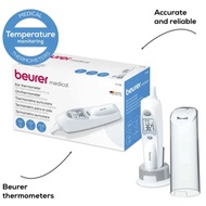 Beurer FT 58 Ear Thermometer: Infrared, Hygienic, Fast, Object Temp, Digital, Medical, 10 Memory, Sa