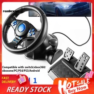  Controller Wheel with Manual Brake And Shift Functions 180 Degree Rotation Fully Compliant USB Power Delivery Realistic Control Game Racing Wheel for Switch/xbox360