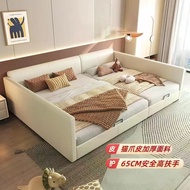 Tatami Double Bed Two-Tire Family Bed Parent-Child Bed Family Three-Four Oversized Bed Master Bed St