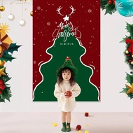 Christmas Shop Decoration Tapestry Kindergarten Shopping Mall Shop Window Scene Shopping Mall Restau