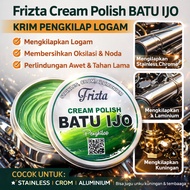 MESIN Green Stone Cream, Brass Chrome Polish, Motorcycle Engine Polish