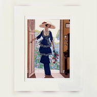 本店獨立印製 - 法國1919年VINTAGE - 藝術月刊內頁插畫