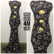 COTTON 4 METER KAIN  SWISS