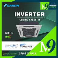 DAIKIN R32 INVERTER SkyAir 2HP / 2.5HP / 3HP / 3.5HP / 4HP / 5HP / 6HP Air Conditioner FCFC-A Ceiling Cassette Aircond