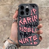 Anti-shock black premium Foreign fashion English letters hp Casing infinix note 50 pro 5g Smart 8 pr