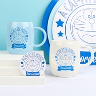 Ready Stock Doraemon Ceramic Mug Coffee Mug Coffee Cup set Mugs Cup cover Glass Mug coffee mug set m