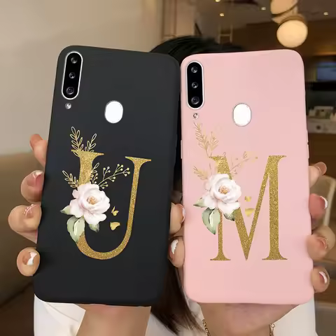 For Samsung Galaxy A20 A20e A20s Case Cute Letters Silicon Back Cover Phone Case For Samsung A20s A 