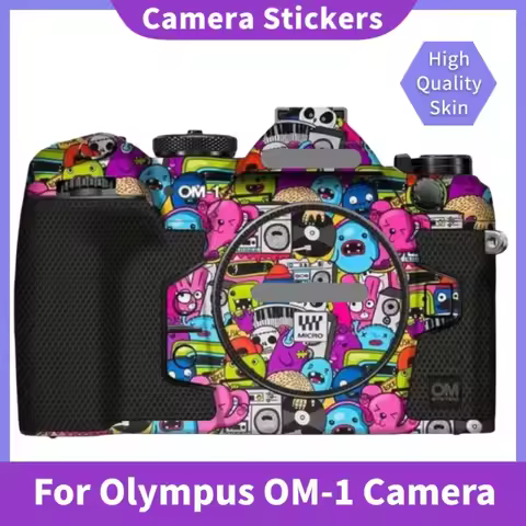 OM1 Decal Skin Vinyl Wrap Film Camera Body Protective Sticker Protector Coat For Olympus OM-1 FLLM3 