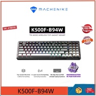 Machenike K500F-B94W wireless mechanical keyboard, 94 key accessory, hot swappable onboard installat