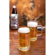 Beer Glass With Handle (Pack Of 6) Size 410/420 ml Beautiful Simple And Elegant