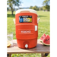IGLOO Water Cooler Beverage Dispenser with Tap Spigot and Handle. 5Gal/18.9ltr. Portable