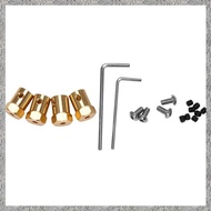 (L A T Z) 4PCS 5mm to 12mm Brass Combiner Wheel Hub Hex Adapter for  B14 B16 B24 B36 C14 C24 MN D90 
