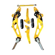 เกียร์โยง เกียร์แต่ง ปรับระดับได้ MSX G4 BOUSHI สีทอง ทูโทน ดำ CNC เกรด A งานกล่อง ตัวแพง Nitefarm02