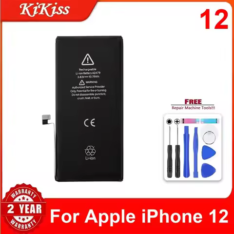 Mobile Phone Battery For Apple iPhone 12,12 Powerful Batteries ,with Tools
